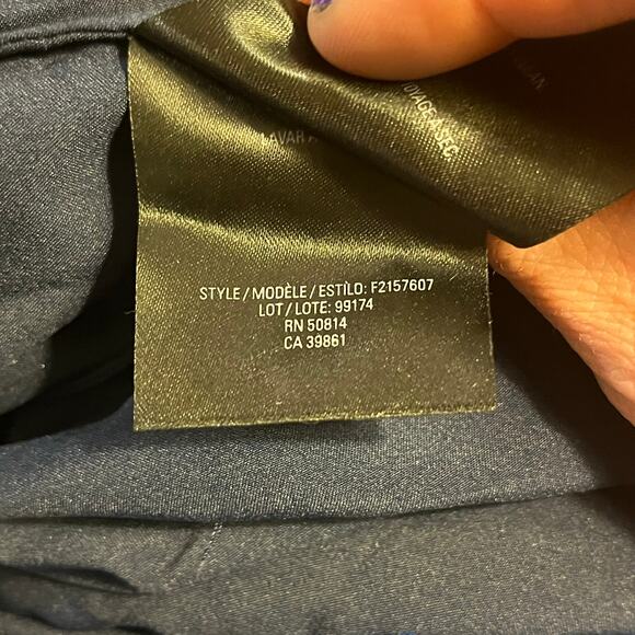 T Tahari Blue Lace A-Line Dress Size Small Elegant Cocktail Party Wedding Guest - Picture 13 of 16